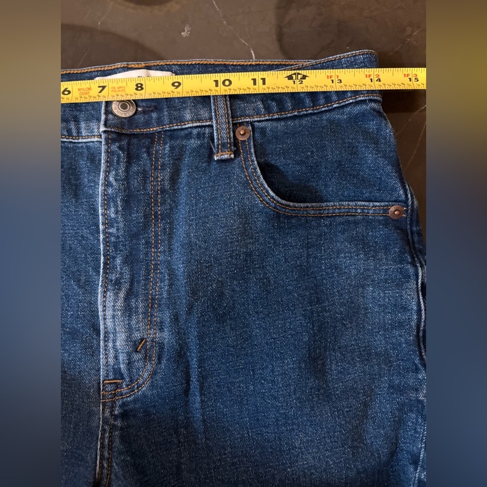 Abercrombie & Fitch The Ankle Straight Ultra High Rise Jeans Women’s Size 27/4 - Picture 6 of 9